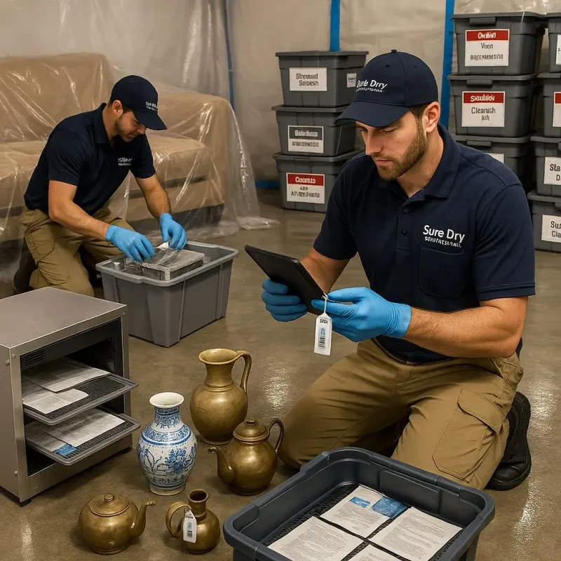 Content Protection and Restoration process in Walton, IN