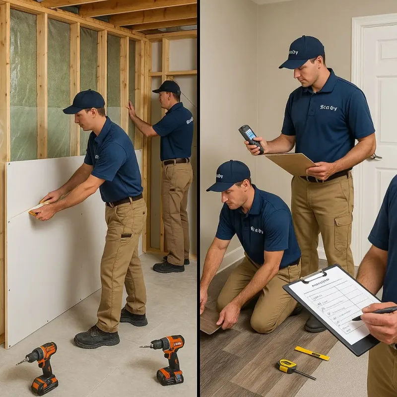 Repairs and Reconstruction process in Walton, IN